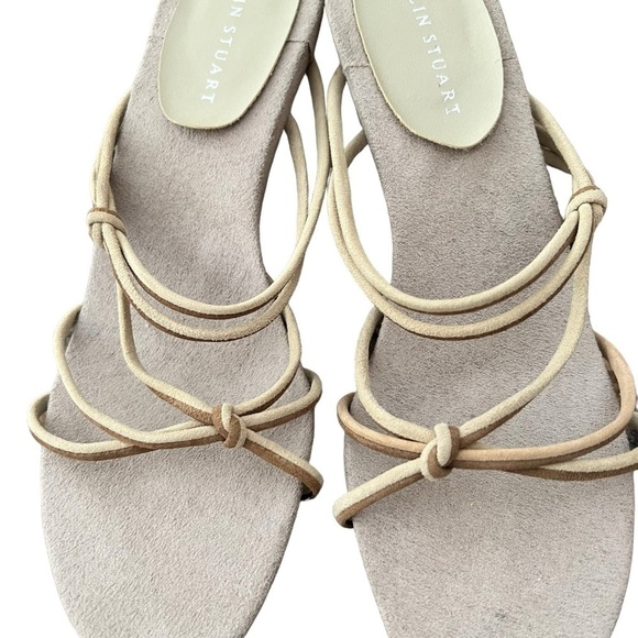 Colin Stuart Women’s Beige Strappy Heels in Size 6 - Picture 4 of 5